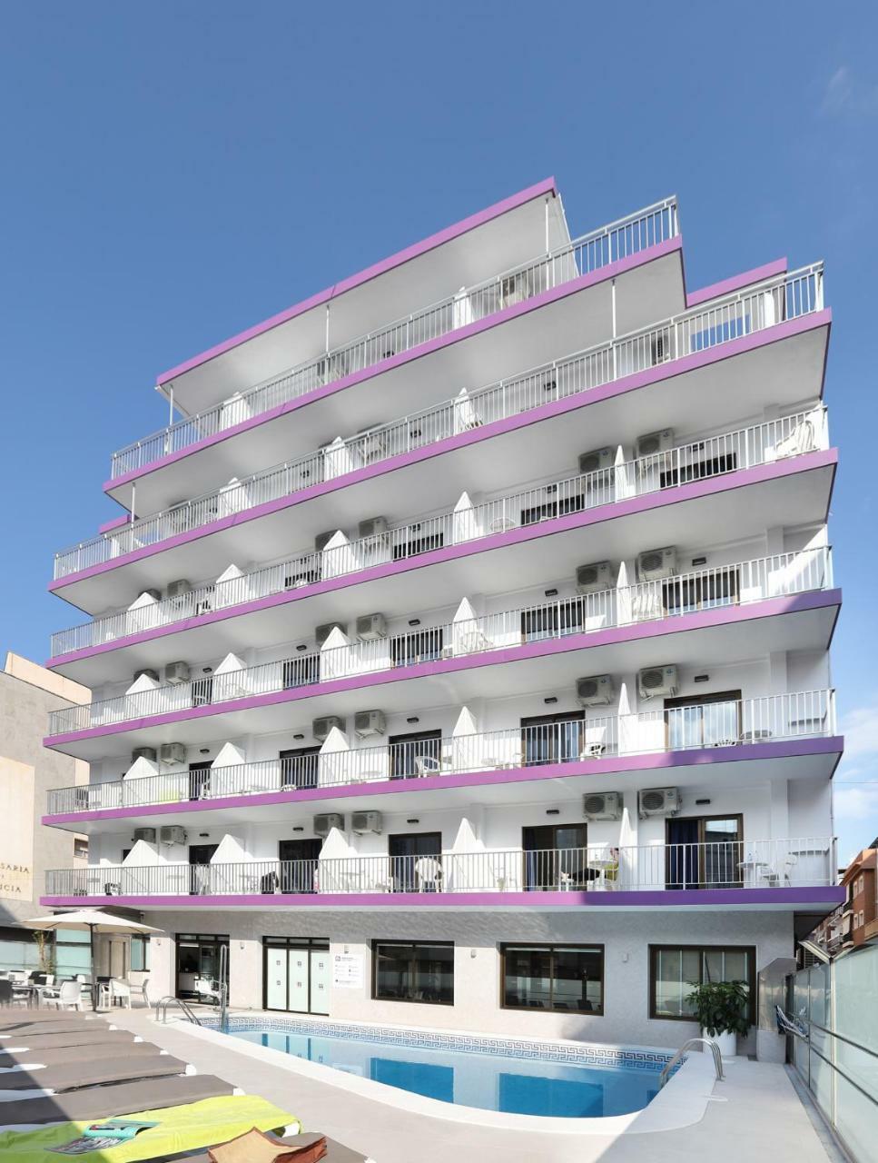 Hotel Brasil Бенидорм Экстерьер фото